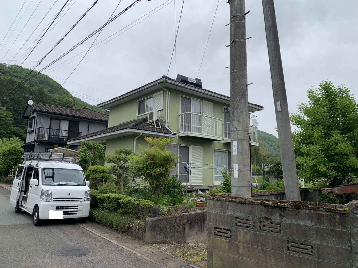 【亀岡外壁塗装】京都府綾部市で外壁塗装の依頼を頂きました